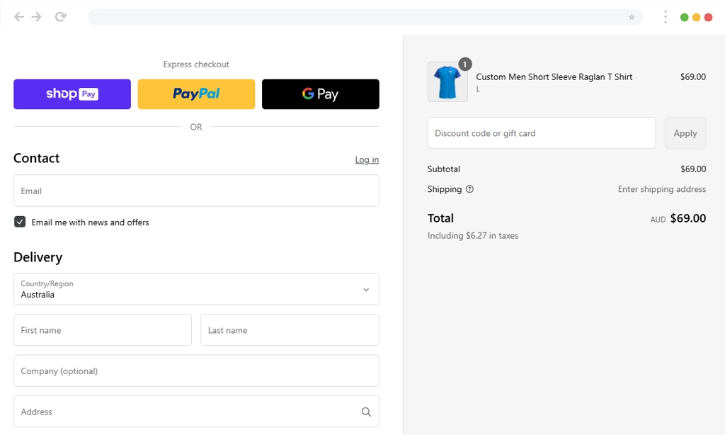 Seamless Stripe Checkout